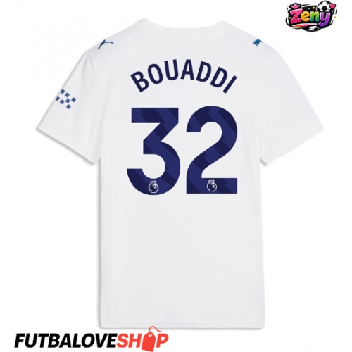 Dres Manchester City Ayyoub Bouaddi #32 Tretina pre Ženy 2026-27 Krátky Rukáv